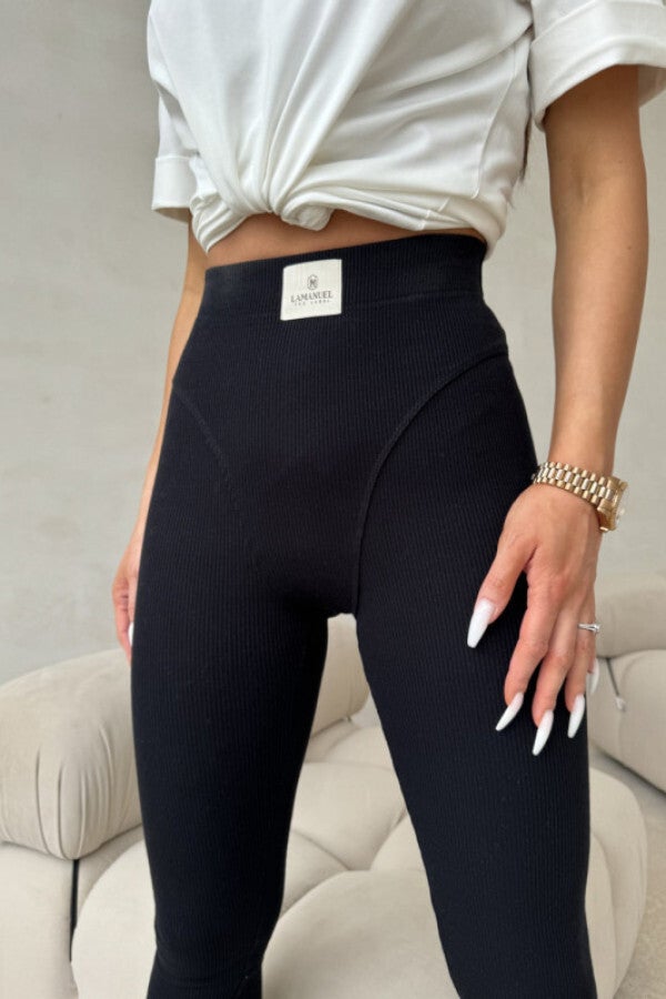 Legginsy he like czarne la manuel