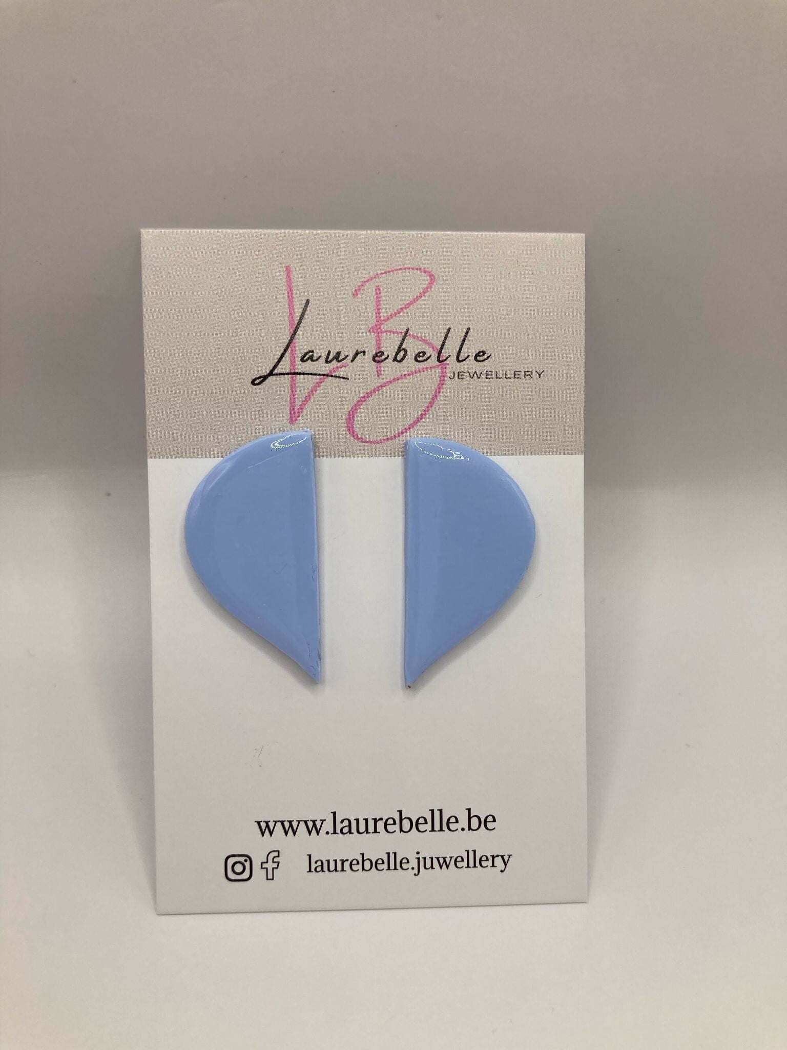 ILONA studs - hemelblauw