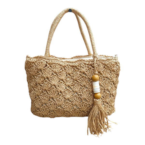 BOLSO CROCHET CONCHAS