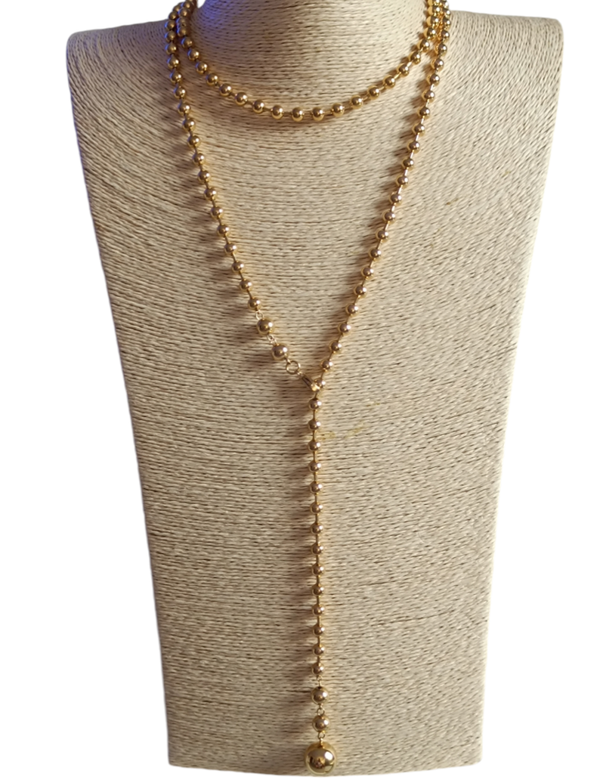 COLLAR LARGO MULTIPOSICION
