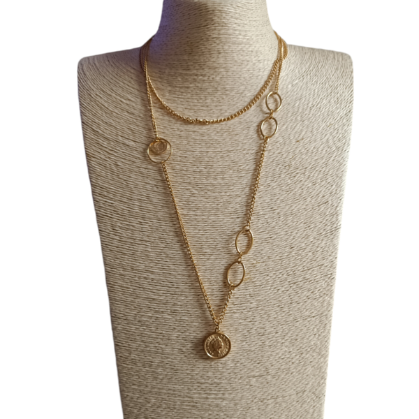 COLLAR  DOBLE CADENA