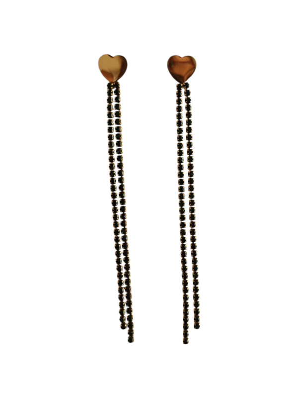 PENDIENTES LOVE CADENA (2 COLORES)