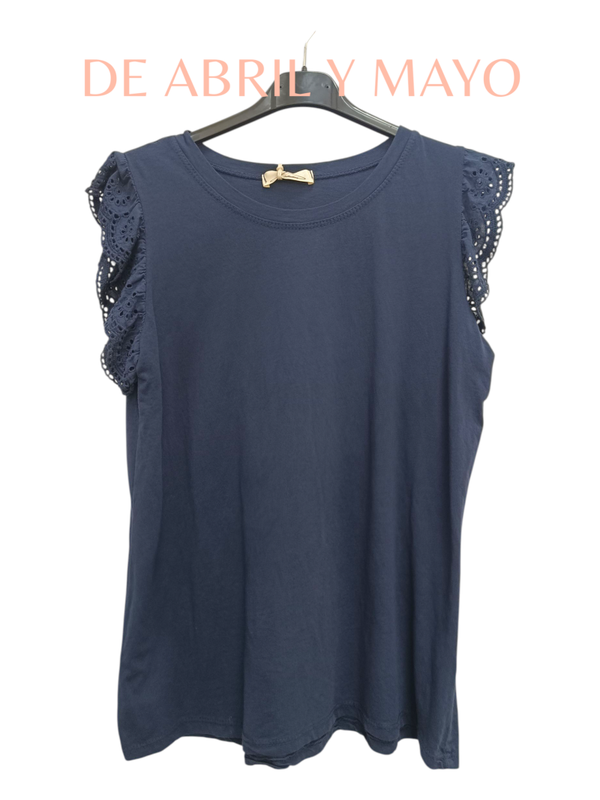 CAMISETA MANGA DETALLE