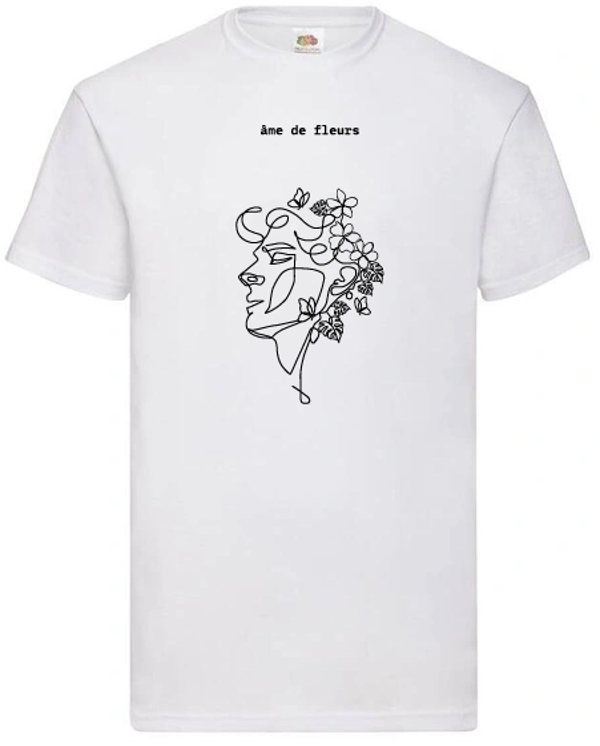 T-shirt - Visage Fleuri