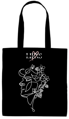 Tote Bag - Visage Fleuri