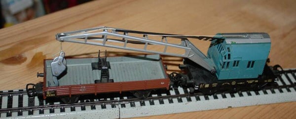 4611+ 4503 H0 Märklin Kranwagen Krupp-Ardelt