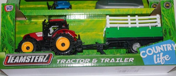 Traktor und Anhänger