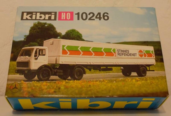 Kibri Spur H0 Nr. 10246 Kit Bausatz Mercedes Sattelzug Pr/Pl Stinnes