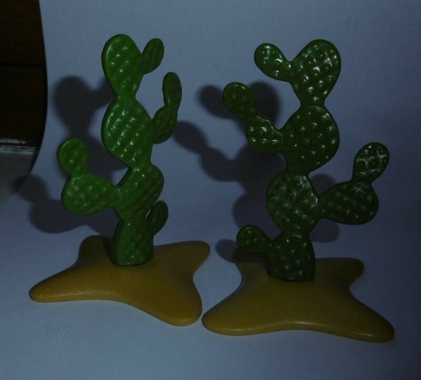 Playmobil Kaktus Hartplastik Western Wüste Indianer Landschaft Zubehör