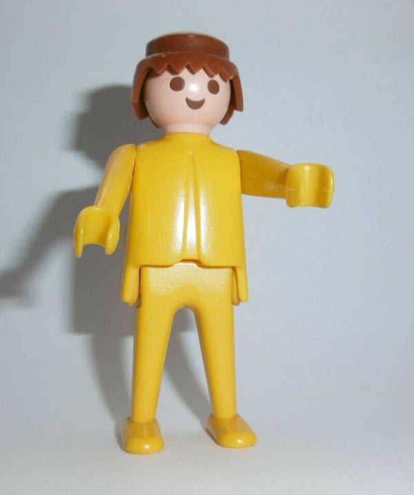 Playmobil Ersatzteil alte Figur Mann gelb 1974 etwas für den Sammler