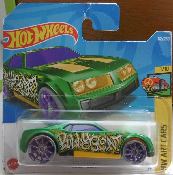 🏎️ Hot Wheels Bully Goat – HW Art Cars – Grün – 62/250
