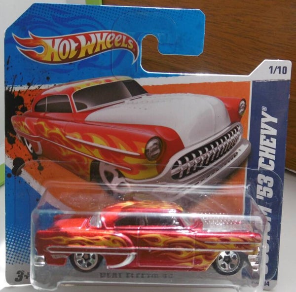 Hot Wheels Custom ’53 Chevy – Heat Fleet – Rot – 91/244