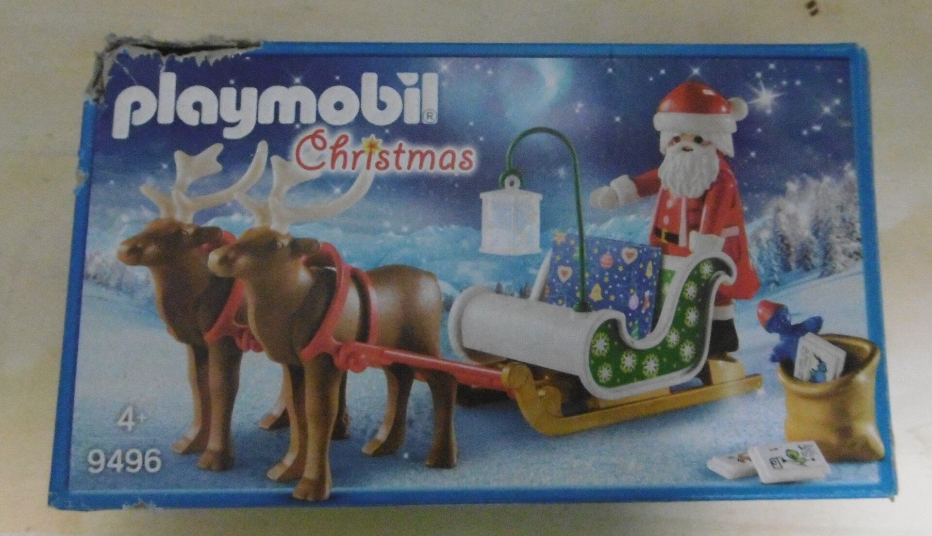 Playmobil 9496 2er Rentierschlitten neuwertig