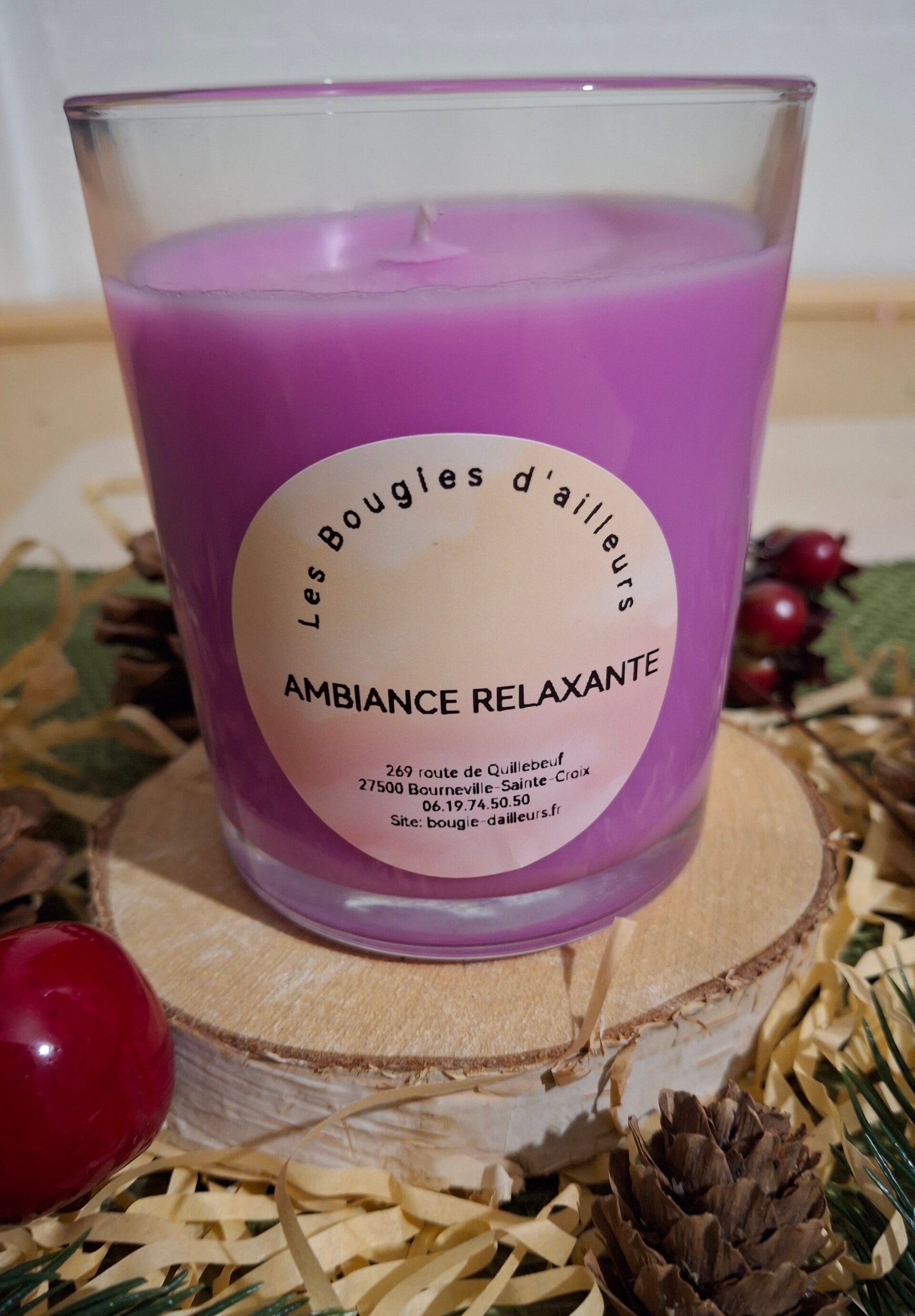 Bougie Ambiance relaxante