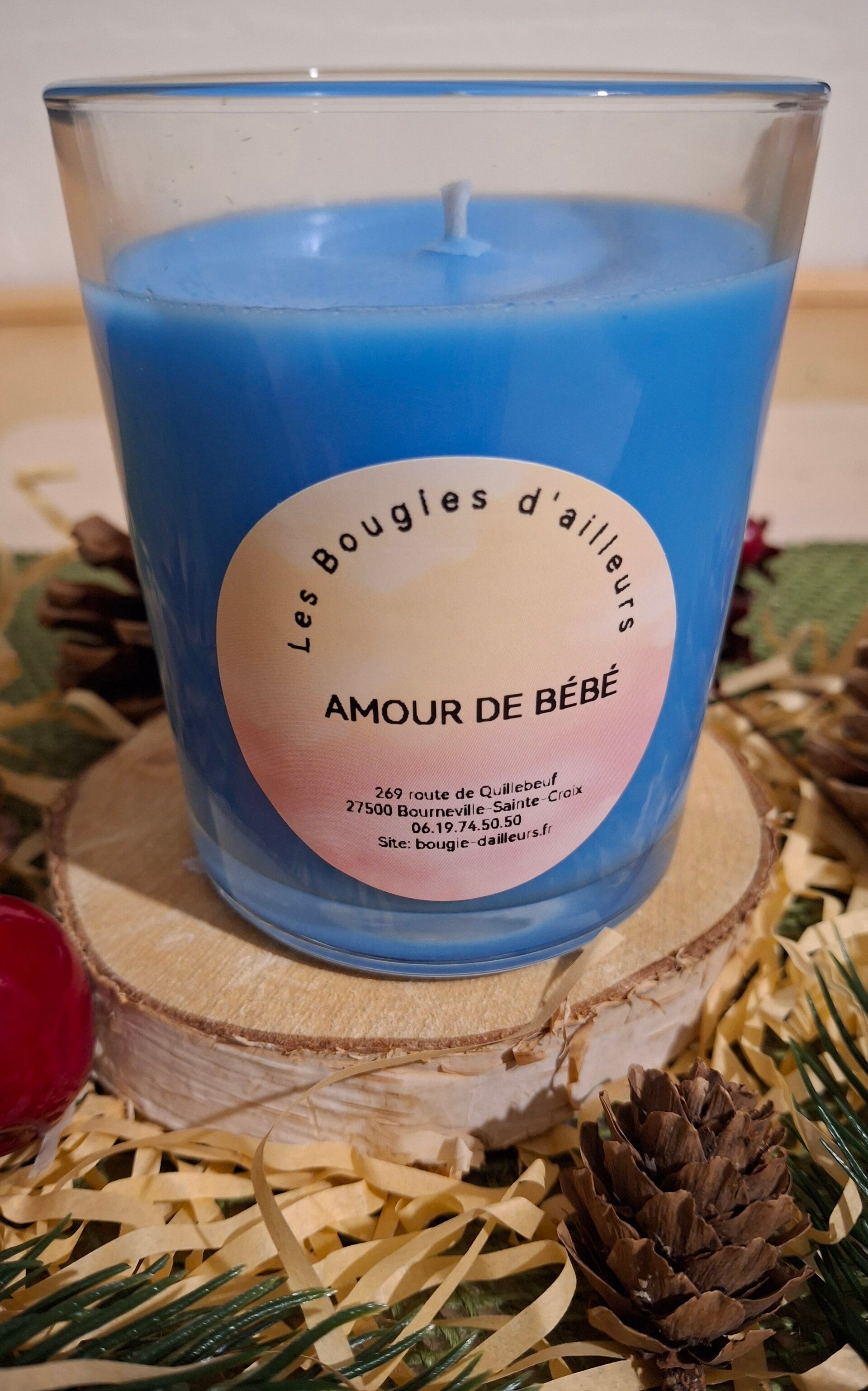 Bougie Amour de bébé