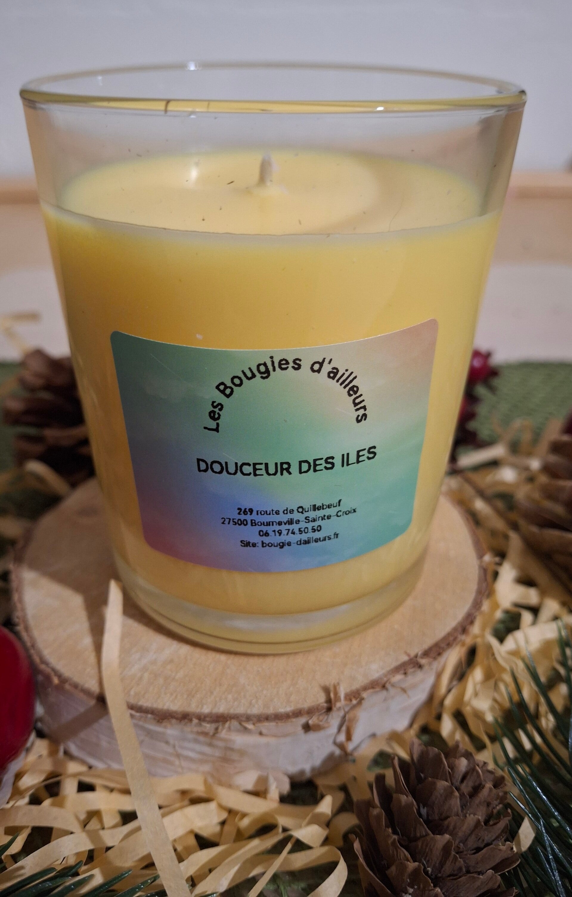 Bougie Douceur des îles