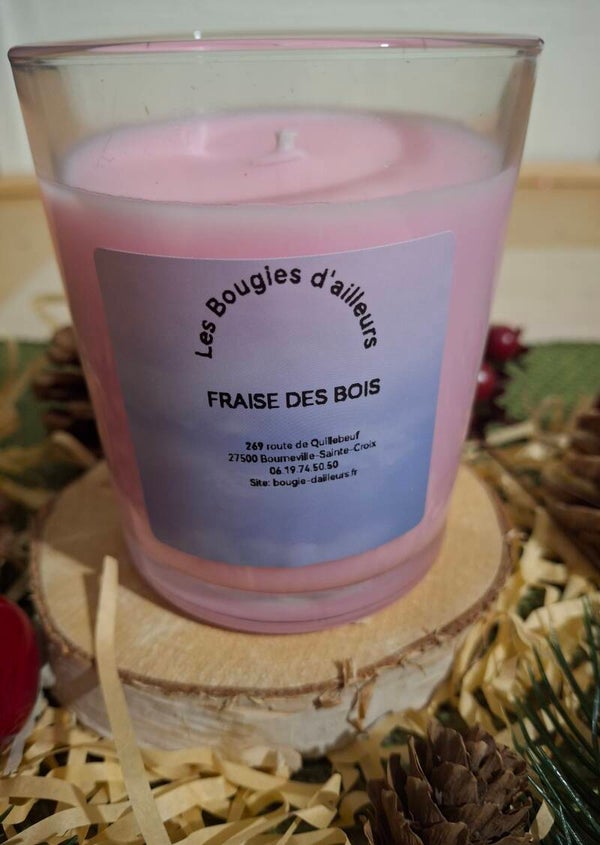 Bougie Fraise des bois