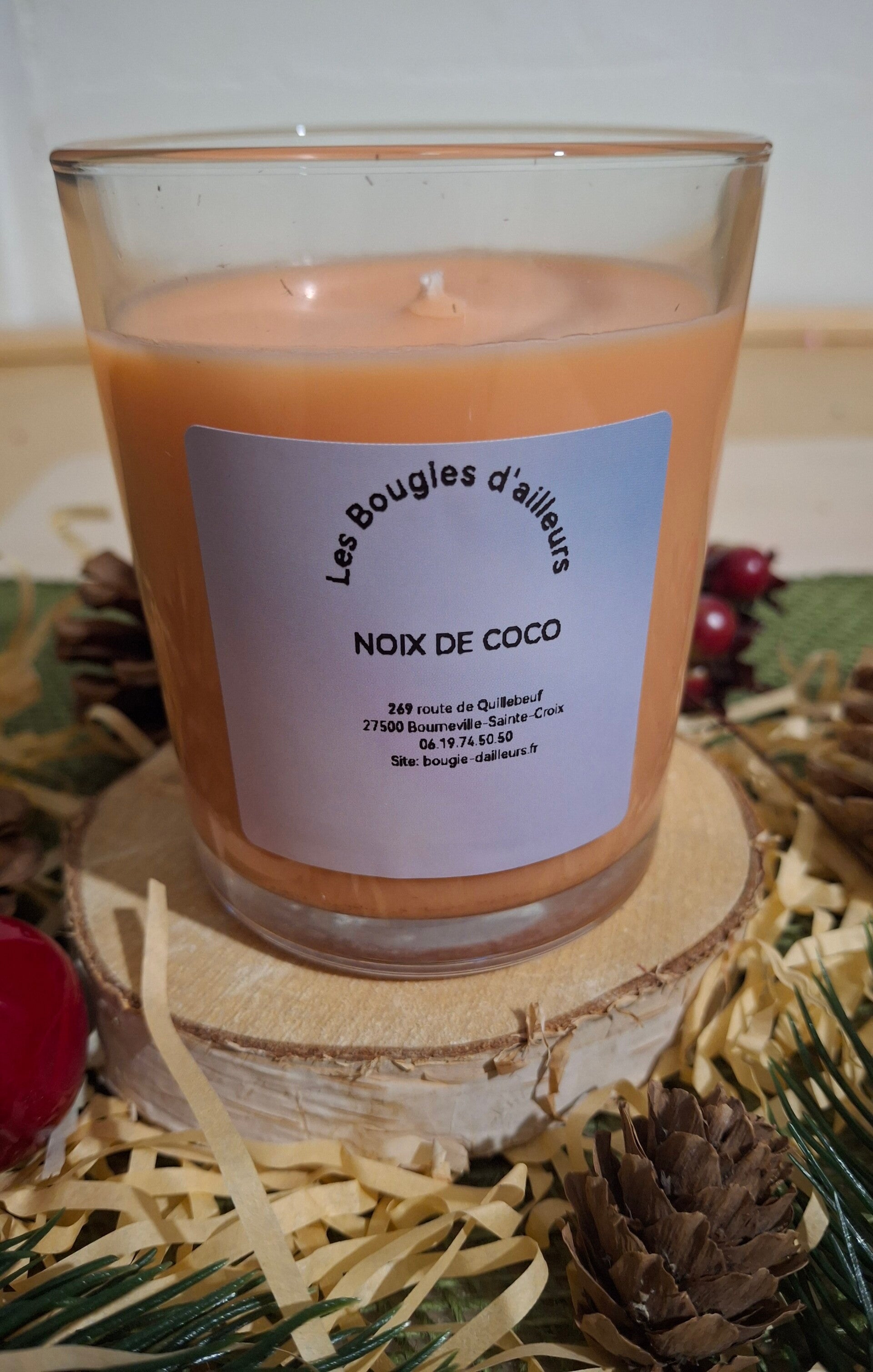 Bougie Noix de coco