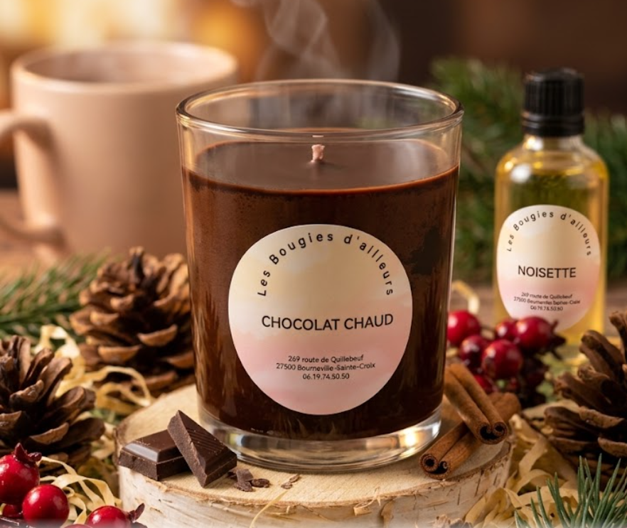 Bougie Chocolat chaud