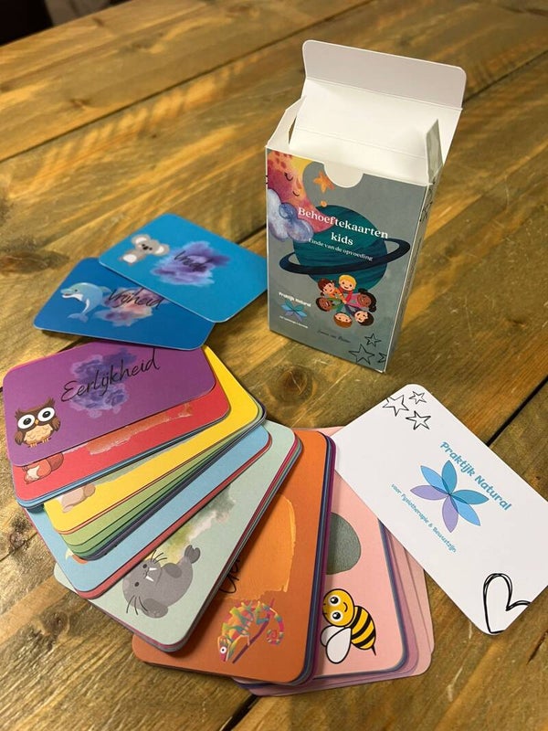 Behoeftekaarten voor Kids