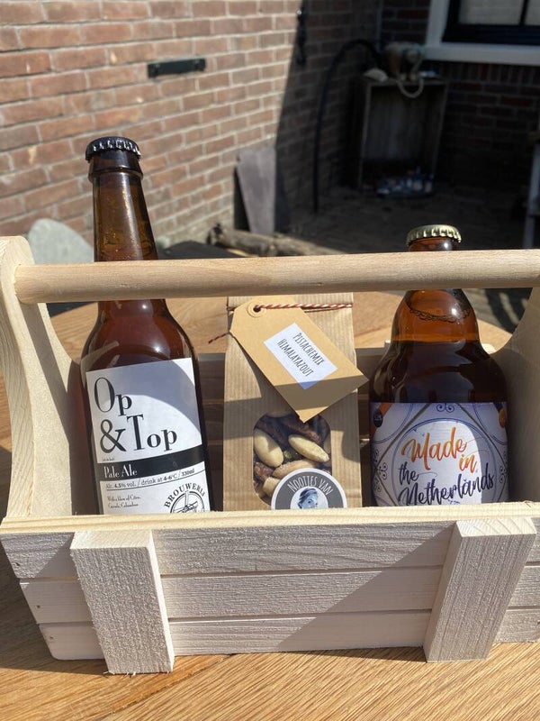 Houten toolboxje