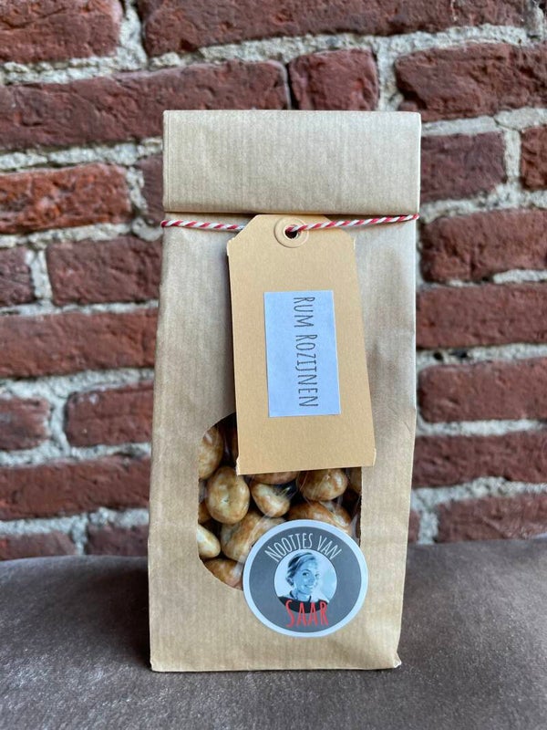 Chocolade rum rozijnen