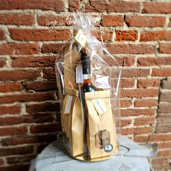 Pakketje met Dienblad/Plank met krijtvak Groot