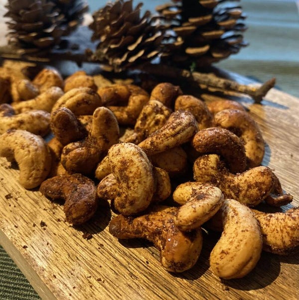 Cashewnoten geroosterd met himalaya zout