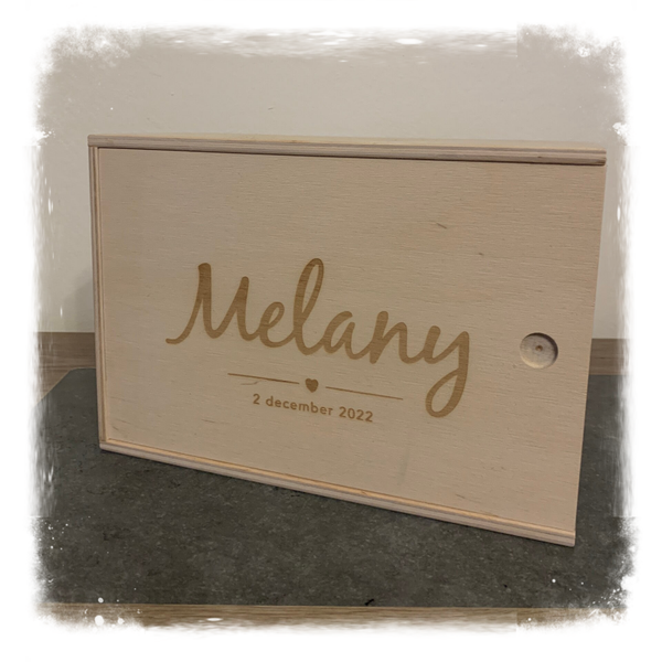 Herinneringsdoos met naam