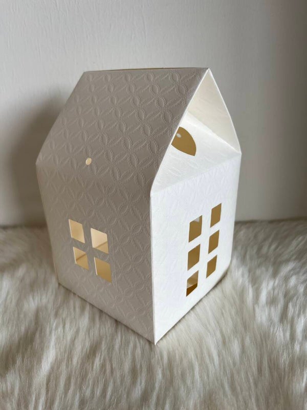 Geschenkdoosje huis 12cm
