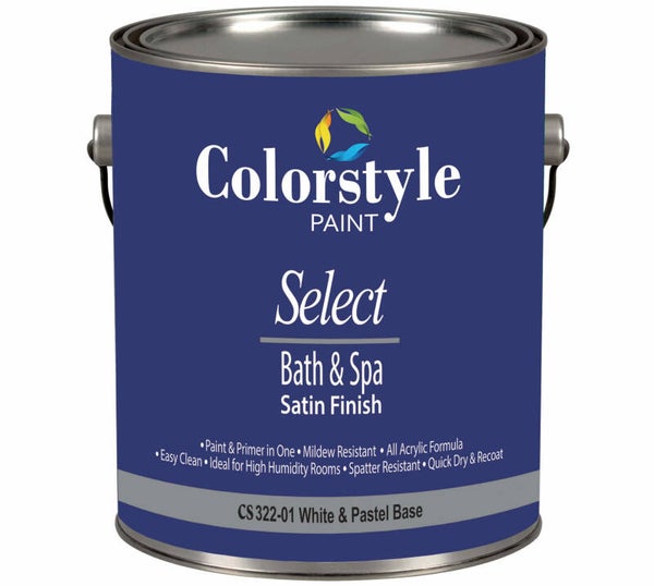 Colorstyle Select Bath and Spa Satin Finish White CS 322