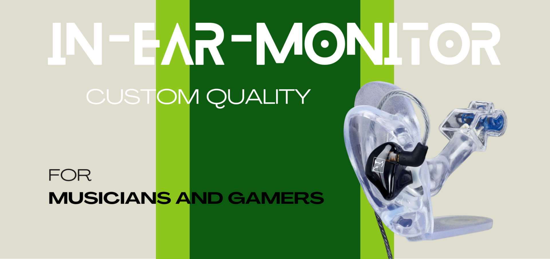 Custom in-ear-monitor in Hilversum