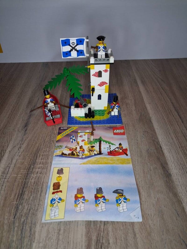 2 piraten LEGO SABRE ISLAND (6265)
