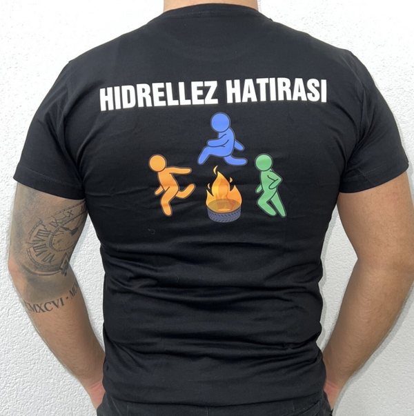 Siyah Tshirt - Hidirellez Hatirasi (Ates)