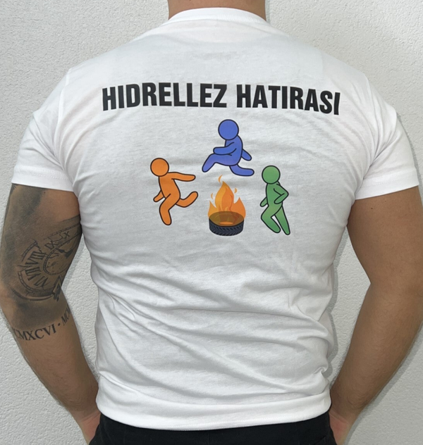 Beyaz Tshirt - Hidirellez Hatirasi (Ates)