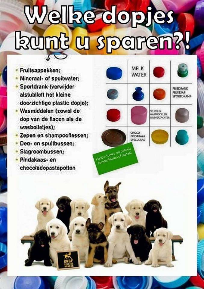 Welke dopjes kunt u sparen