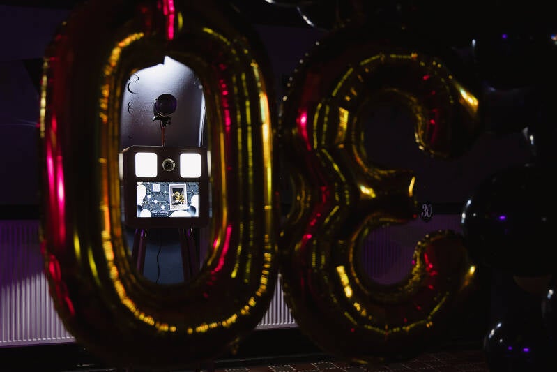 Photobooth huren met Canon camera en directe prints op een bruiloft of feest in waregem