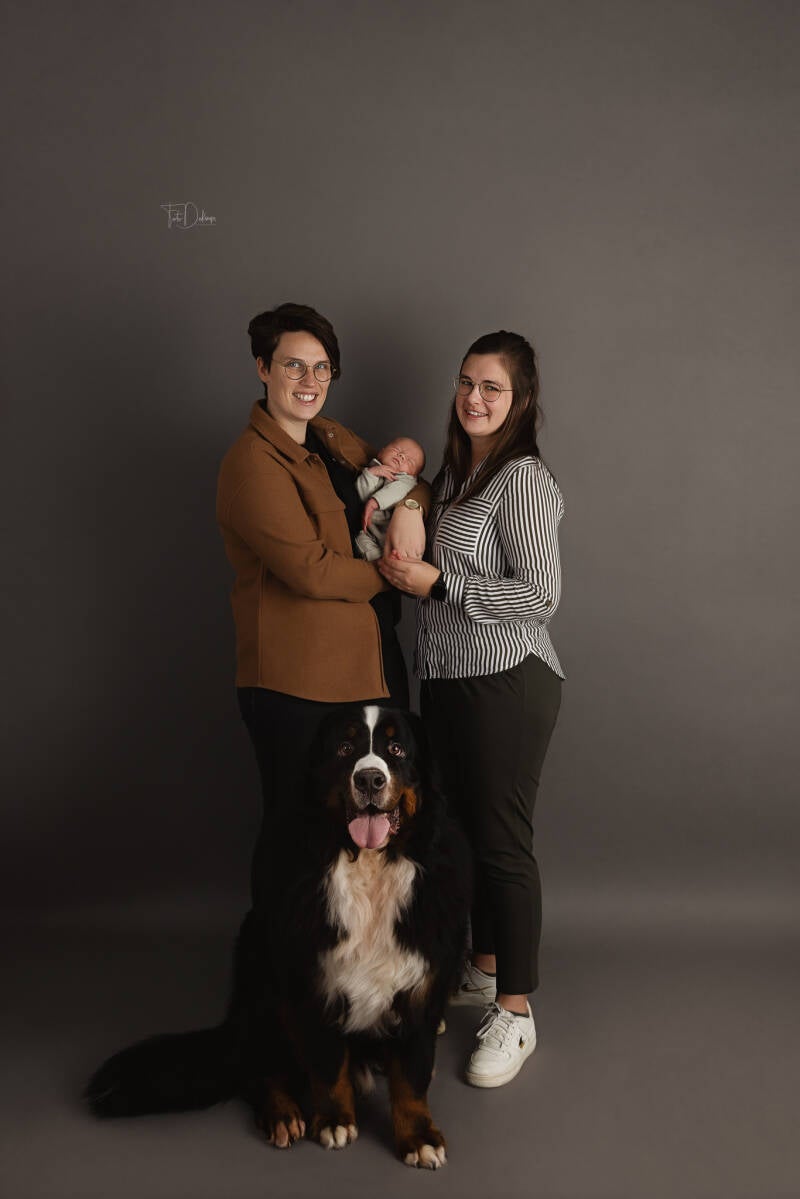 Newborn gezin fotograaf deerlijk waregem belgie