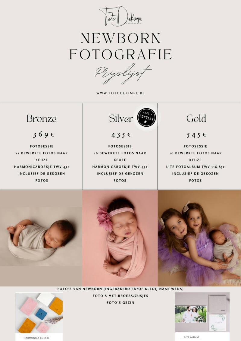 Newborn fotograaf deerlijk waregem belgie