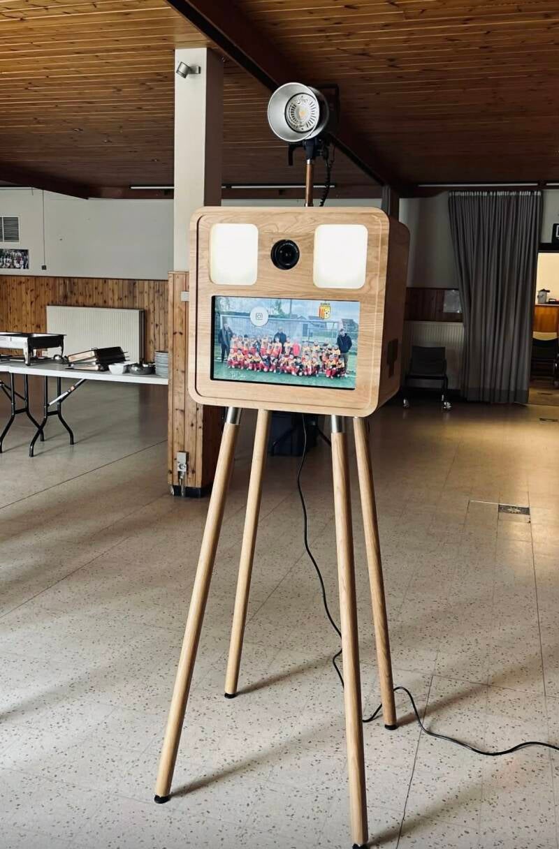 Photobooth huren met Canon camera en directe prints op een bruiloft of feest in waregem