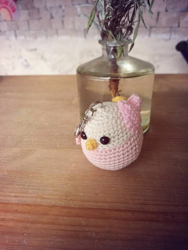 Porte clé poule