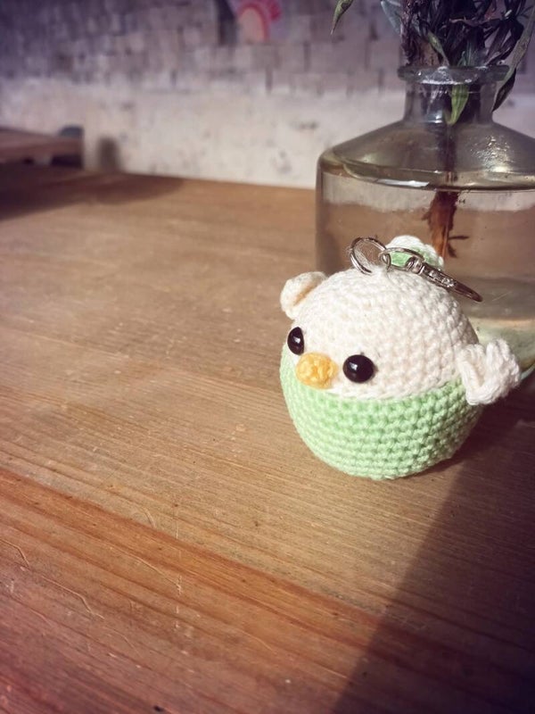 Porte clé poule