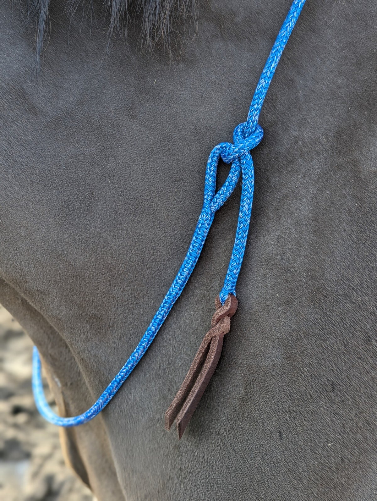 Bridon d'équitation cuir rond Dy'on - Confort optimal Bridon d'équitation cuir rond Dy'on - Confort optimal