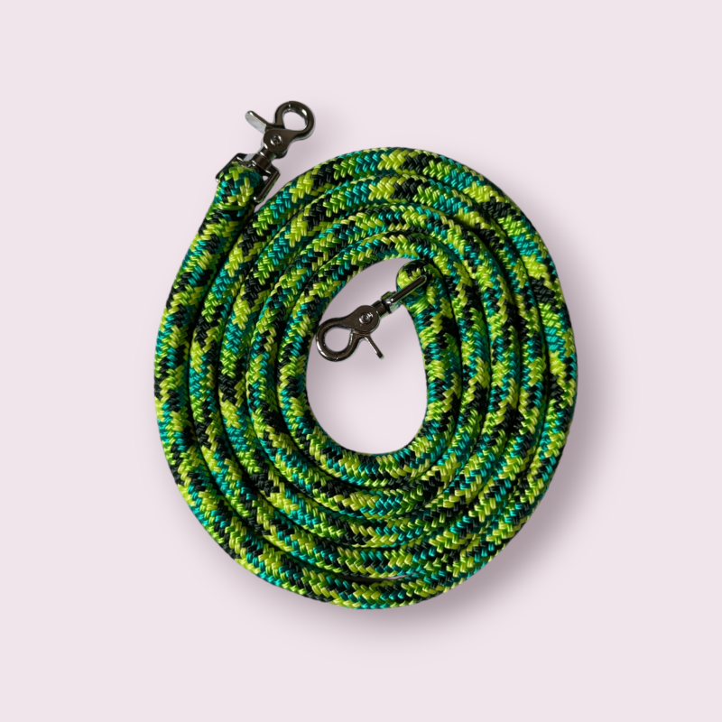 Lot de 3 rênes gaming corde western réglable nylon