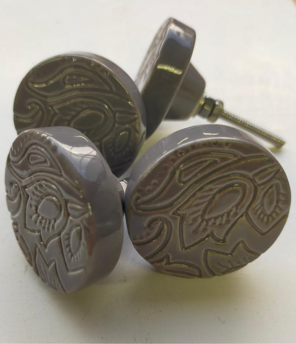 Kastknop Grijze Tulp