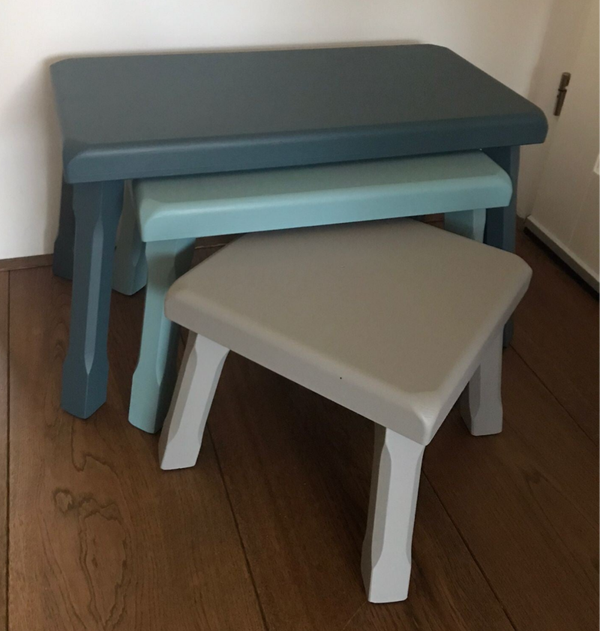 Bijzet tafeltjes Kleurig en Fleurig