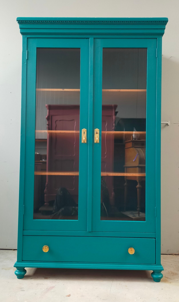 Vitrinekast Renfrew Blue