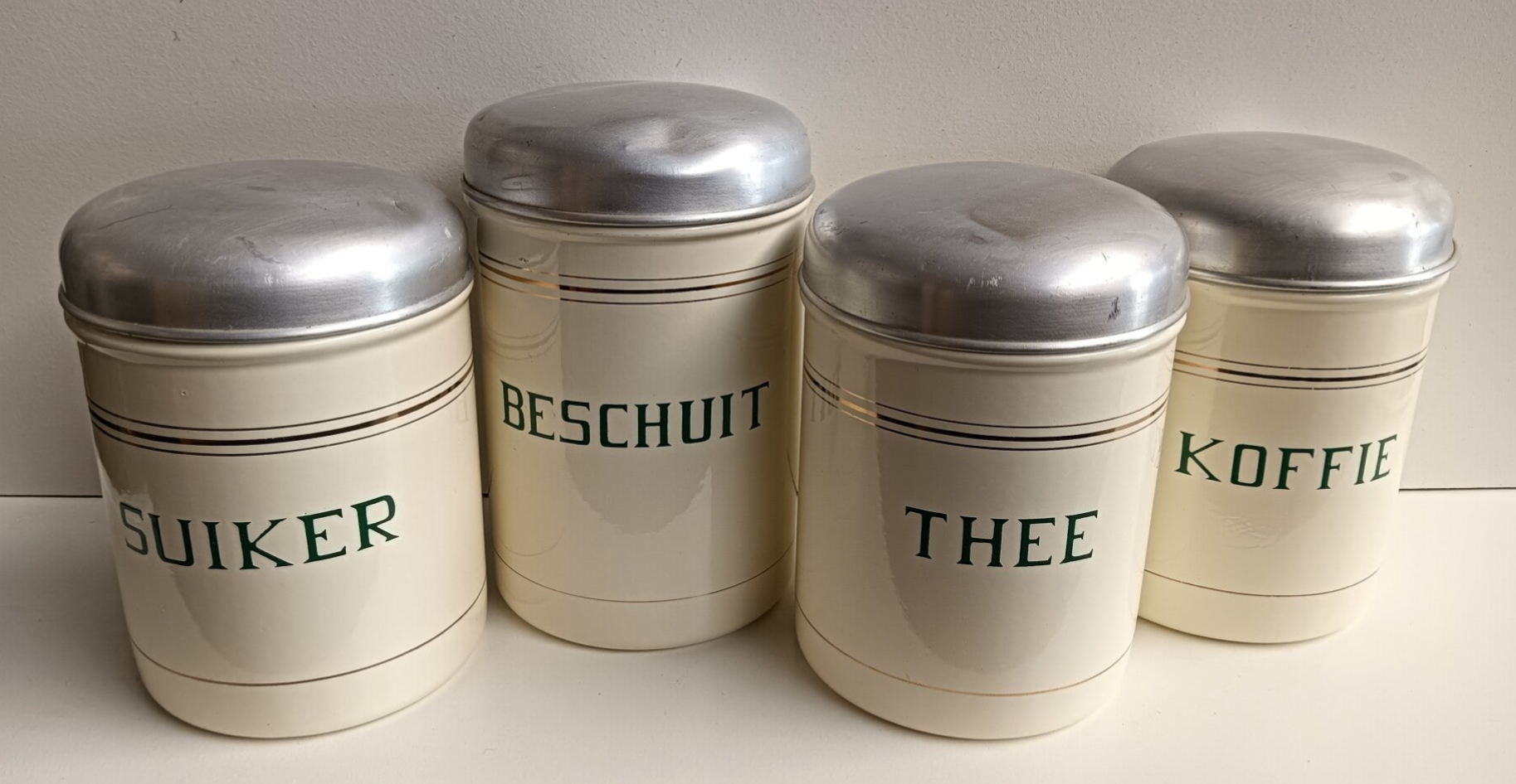 Emaille Bussenset Creme