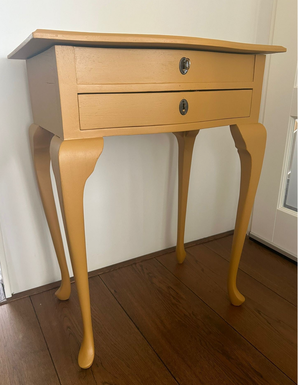 Klep tafel / kastje Mustard