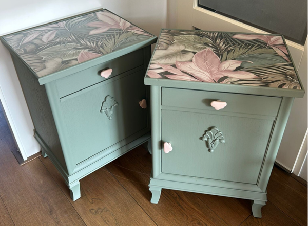 Set Nachtkastjes Sweet Green